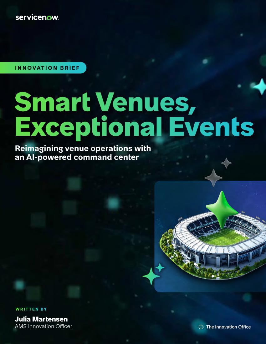 Cover of Smart Venues, Exceptional Events