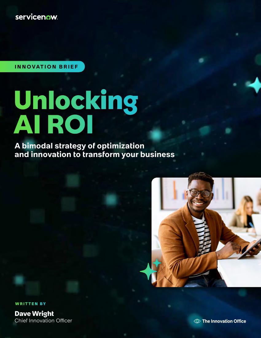 Cover of Unlocking AI ROI