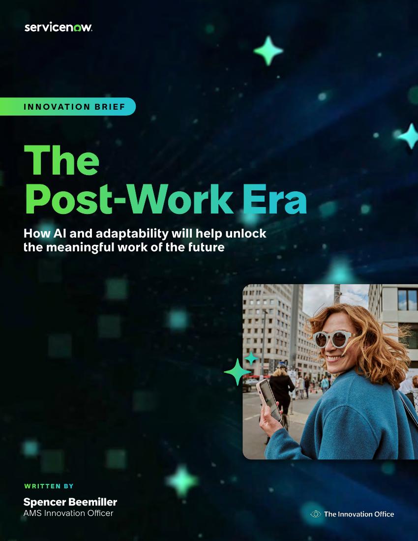 Cover of The Post-Work Era