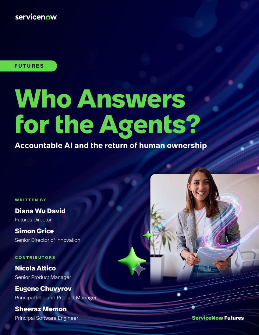 Cover of Who Answers for the Agents?