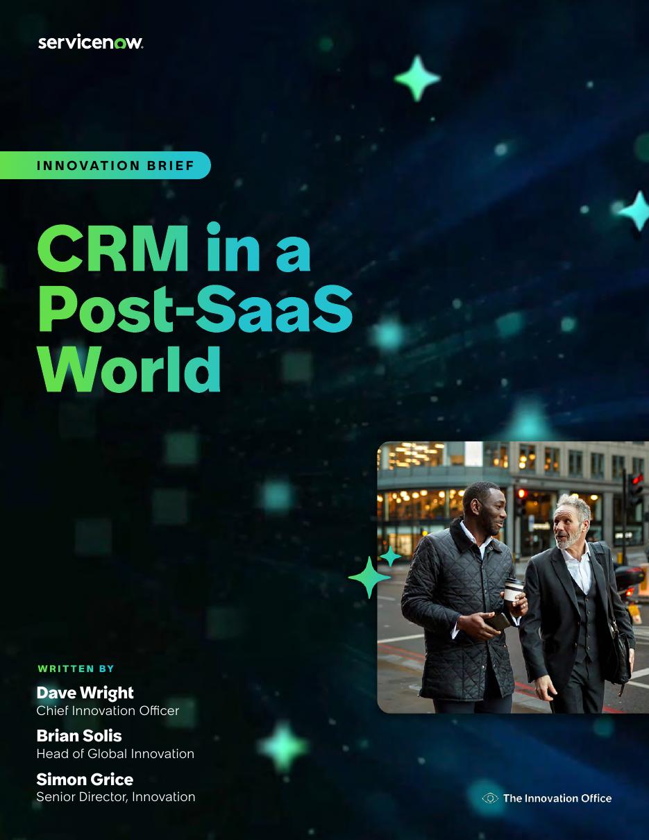 Cover of CRM in a Post-SaaS World