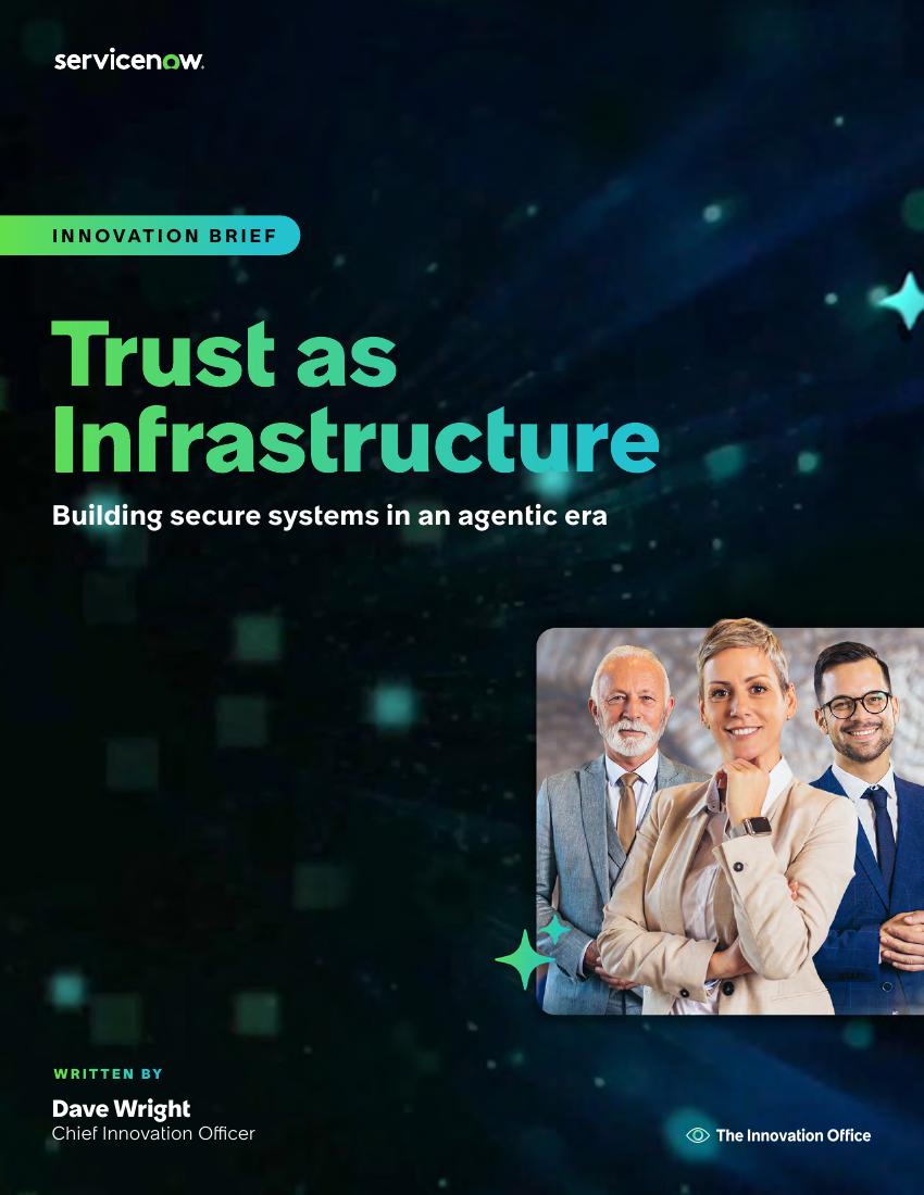 Cover of Trust as Infrastructure